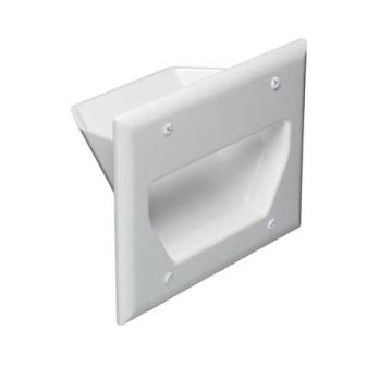 3-Gang Recessed Low Voltage Wall Plate 3-Gang Recessed Low Voltage Wall Plate
