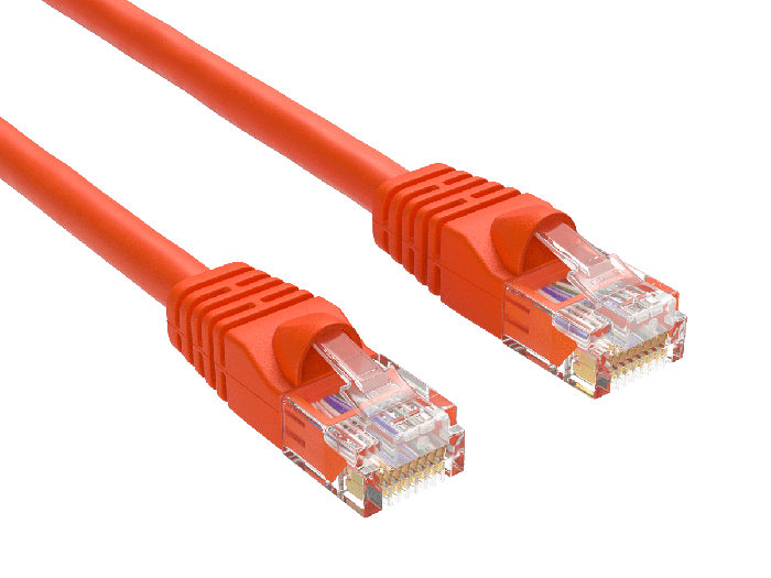 1ft Cat6 UTP Ethernet Network Patch Cable Snagless 24AWG Bare Copper, Orange 1ft Cat6 UTP Ethernet Network Patch Cable Snagless 24AWG Bare Copper, Orange