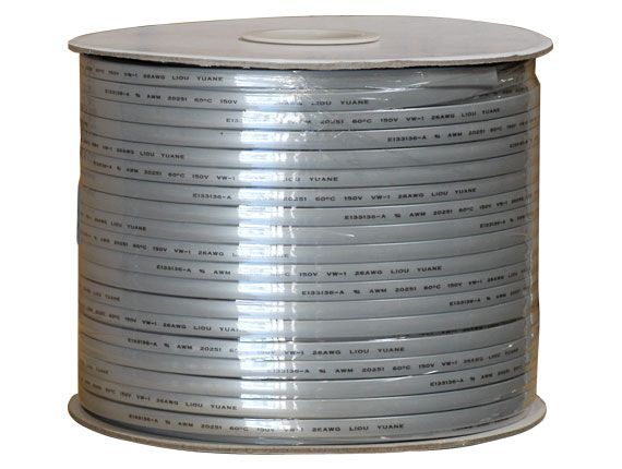 1000ft 26 AWG 8-Conductor Silver Satin Modular Cable Reel 1000ft 26 AWG 8-Conductor Silver Satin Modular Cable Reel