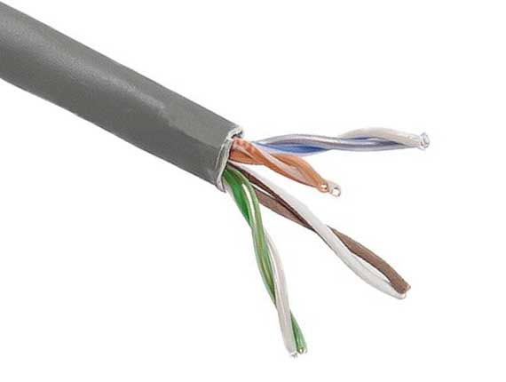 1000ft Cat5e 350 MHz UTP Solid Plenum Bulk Cable Gray 1000ft Cat5e 350 MHz UTP Solid Plenum Bulk Cable Gray