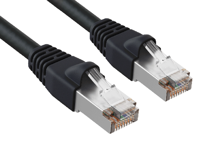 100ft Cat6 Shielded Ethernet Network Patch Cable STP Snagless 24AWG Bare Copper, Black 100ft Cat6 Shielded Ethernet Network Patch Cable STP Snagless 24AWG Bare Copper, Black