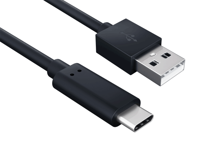 0.5M USB 2.0 Gen 2 A Male to C Male Cable 480 Mbps 3A