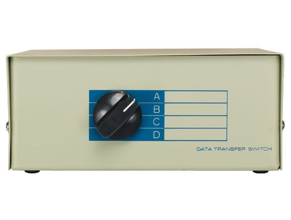 4-way RJ11 Manual Data Switch Box 4-way RJ11 Manual Data Switch Box