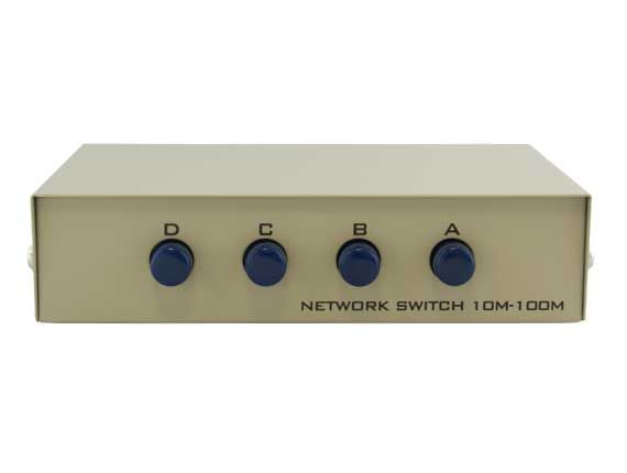 4-way RJ45 Manual Data Switch 4-way RJ45 Manual Data Switch