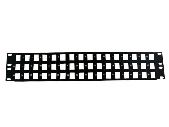 48-port Keystone Jack Rack Panel 48-port Keystone Jack Rack Panel
