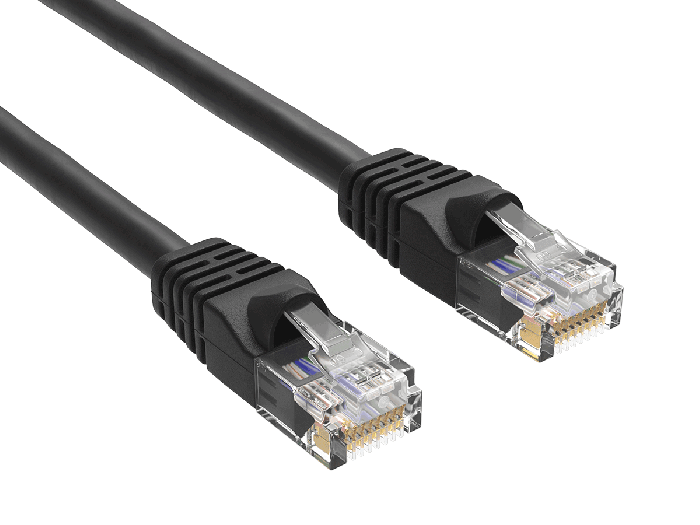 7ft Cat6 UTP Ethernet Network Patch Cable Snagless 24AWG Bare Copper, Black 7ft Cat6 UTP Ethernet Network Patch Cable Snagless 24AWG Bare Copper, Black