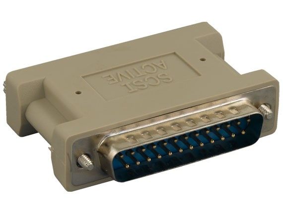 DB25 Male One End Active External Terminator-A DB25 Male One End Active External Terminator-A