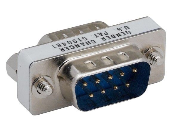 DB9 Male to Male Mini Gender Changer DB9 Male to Male Mini Gender Changer