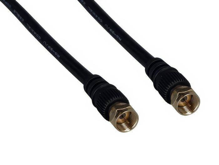 F-Type M/M RG-59U Coaxial Cable F-Type M/M RG-59U Coaxial Cable