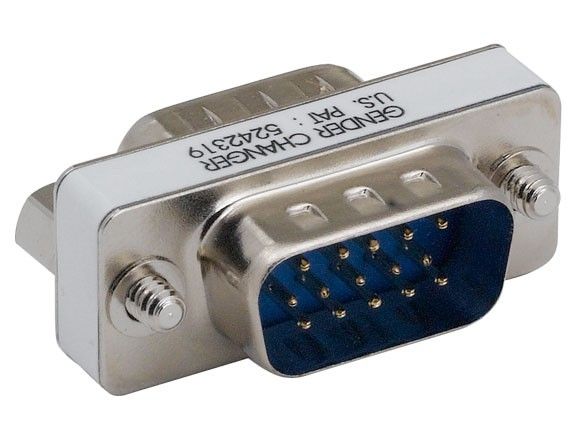 HDD15 Male to Male Mini Gender Changer HDD15 Male to Male Mini Gender Changer