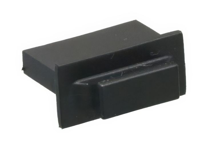 HDMI Female Dust Cover, Black