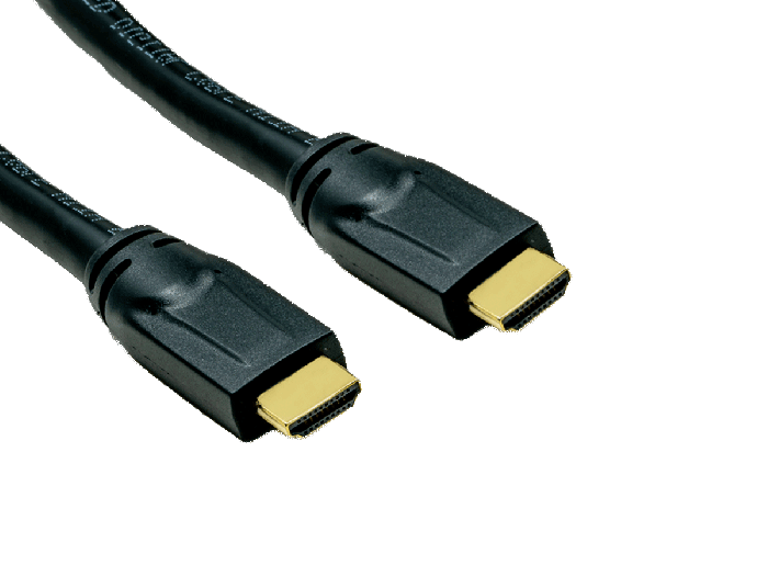 25ft High Speed HDMI Cable with Ethernet, Plenum Rated, 24 AWG, Black 25ft High Speed HDMI Cable with Ethernet, Plenum Rated, 24 AWG, Black