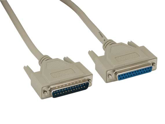 IEEE-1284 DB25M/F Parallel Cable IEEE-1284 DB25M/F Parallel Cable
