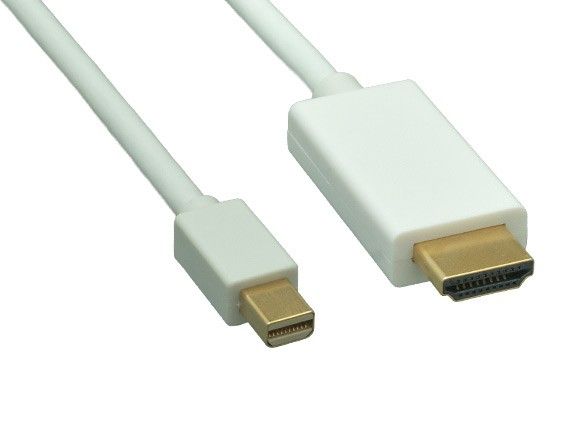 3ft Mini DisplayPort 1.2 to 4K HDMI Cable with Audio Support 3ft Mini DisplayPort 1.2 to 4K HDMI Cable with Audio Support