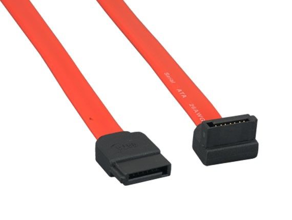 1m 7-pin 180° to 90° Serial ATA Device Cable 1m 7-pin 180° to 90° Serial ATA Device Cable