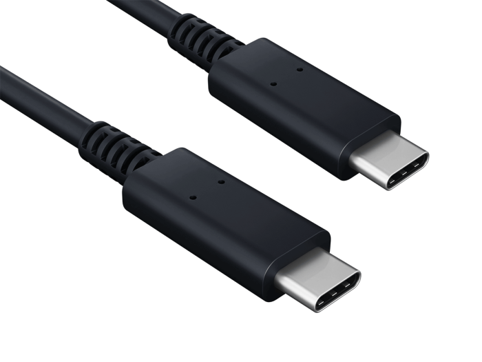 0.5m USB 3.1 Gen 2 Type-C to Type-C Cable, 10Gbps, 60W PD Fast Charging, 4K Support, Black 0.5m USB 3.1 Gen 2 Type-C to Type-C Cable, 10Gbps, 60W PD Fast Charging, 4K Support, Black
