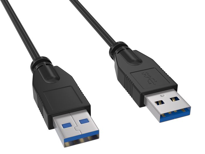 10ft SuperSpeed USB 3.0 Cable Type A to Type A Male to Male, Up to 4.8 Gbps, Black